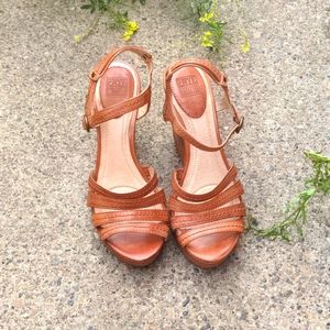 Frye HIgh Platform Sandals